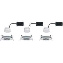 Paulmann LED-Einbaustrahler-Set Nova Coin 3 X 6,5 W IP44 EEK: A+ -Beleuchtungsgeschäft 934662 2425 04