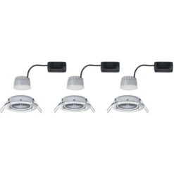 Paulmann LED-Einbaustrahler-Set Nova Coin3-step-dimmbar 3 X 6,5 W -Beleuchtungsgeschäft 934694 2425 05