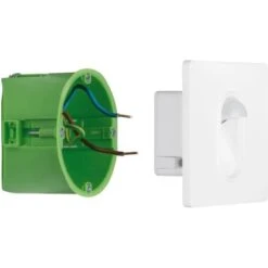 Paulmann Wandeinbauleuchte EBL Set Mit Bewegungssensor 1 X 2,7 W Weiß Eckig -Beleuchtungsgeschäft 935576 2425 5