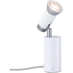 Paulmann Tisch-/Wandleuchte Runa GU10 Max. 20 W Aus Metall Weiß-Grau -Beleuchtungsgeschäft 935592 2425 3