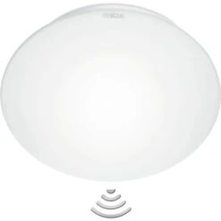 Steinel Wand- Und Deckenleuchte Mit Bewegungsmelder RS 16 L S Glas E27 -Beleuchtungsgeschäft 9388844 picture 1