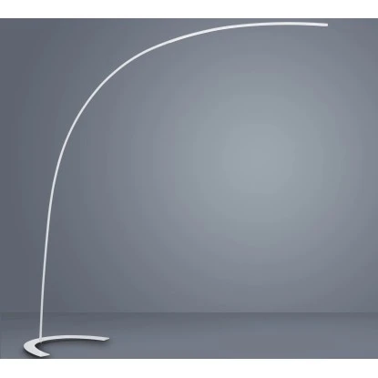 Trio LED-Stehleuchte Bogen Shanghai Weiß 3 Trio LED-Stehleuchte Bogen Shanghai Weiß
