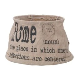 Eglo Lampenschirm Vintage Leinen Bedruckt