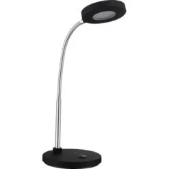 LED-Tischleuchte Nevis 1-flammig Schwarz