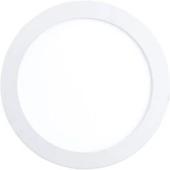 Eglo LED-Einbauleuchte Fueva 1 Weiß Ø 22,5 Cm Warmweiß Dimmbar